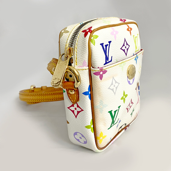 Louis Vuitton Rift Multicolor Monogram PVC Leather Shoulder Bag Bron White - Picture 6 of 9
